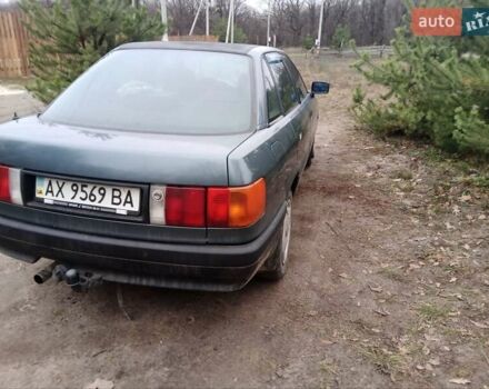 Синий Ауди 80, объемом двигателя 1.8 л и пробегом 435 тыс. км за 1660 $, фото 3 на Automoto.ua