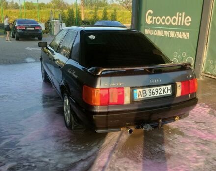Синий Ауди 80, объемом двигателя 1.8 л и пробегом 230 тыс. км за 1799 $, фото 3 на Automoto.ua