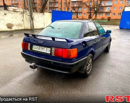 Синий Ауди 80, объемом двигателя 1.8 л и пробегом 0 тыс. км за 1000 $, фото 3 на Automoto.ua