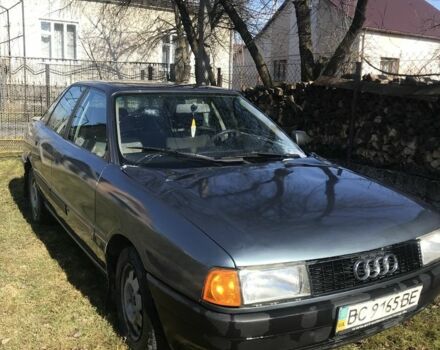 Синій Ауді 80, об'ємом двигуна 1.8 л та пробігом 320 тис. км за 1800 $, фото 7 на Automoto.ua