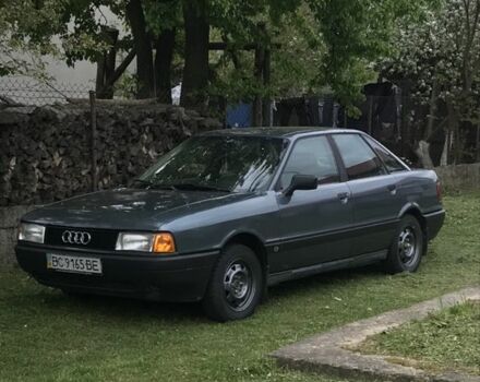 Синій Ауді 80, об'ємом двигуна 1.8 л та пробігом 320 тис. км за 1800 $, фото 1 на Automoto.ua