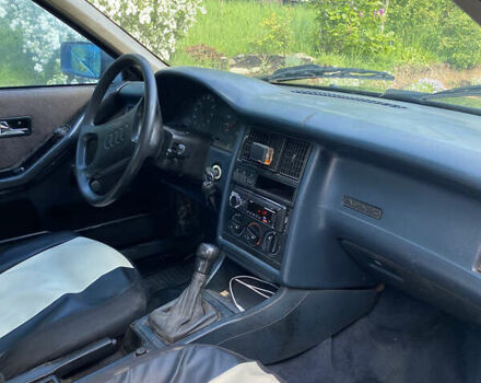 Синий Ауди 80, объемом двигателя 1.8 л и пробегом 200 тыс. км за 1800 $, фото 5 на Automoto.ua
