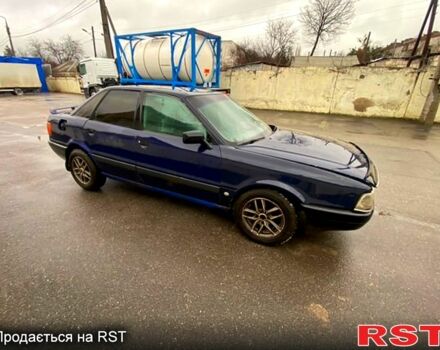 Синий Ауди 80, объемом двигателя 1.8 л и пробегом 0 тыс. км за 1000 $, фото 1 на Automoto.ua