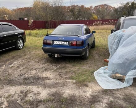 Синий Ауди 80, объемом двигателя 1.8 л и пробегом 500 тыс. км за 1200 $, фото 8 на Automoto.ua