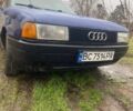 Синий Ауди 80, объемом двигателя 1.8 л и пробегом 250 тыс. км за 1200 $, фото 1 на Automoto.ua