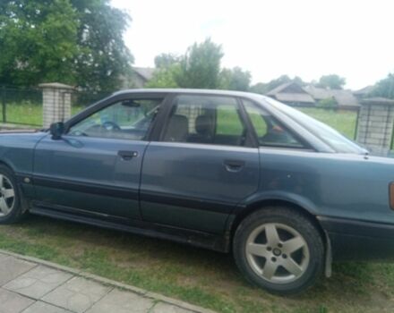 Синий Ауди 80, объемом двигателя 1.8 л и пробегом 1 тыс. км за 1500 $, фото 7 на Automoto.ua