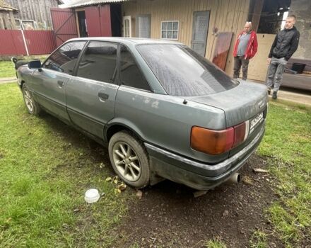 Синий Ауди 80, объемом двигателя 0 л и пробегом 300 тыс. км за 800 $, фото 3 на Automoto.ua