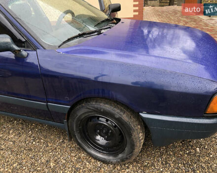 Синий Ауди 80, объемом двигателя 1.8 л и пробегом 200 тыс. км за 1150 $, фото 6 на Automoto.ua