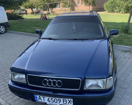 Синий Ауди 80, объемом двигателя 1.8 л и пробегом 227 тыс. км за 1200 $, фото 4 на Automoto.ua