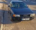 Синий Ауди 80, объемом двигателя 1.8 л и пробегом 300 тыс. км за 1350 $, фото 1 на Automoto.ua