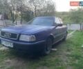 Синий Ауди 80, объемом двигателя 1.8 л и пробегом 350 тыс. км за 1900 $, фото 1 на Automoto.ua