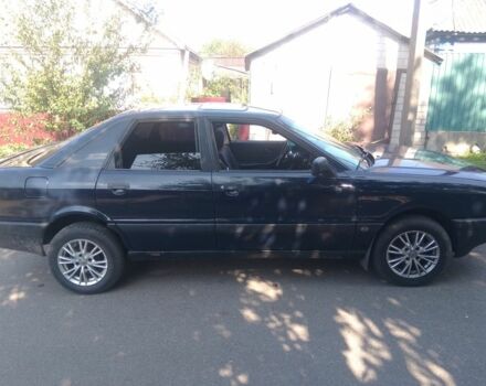 Синий Ауди 80, объемом двигателя 1.8 л и пробегом 345 тыс. км за 1935 $, фото 2 на Automoto.ua