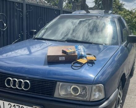 Синий Ауди 80, объемом двигателя 1.8 л и пробегом 1 тыс. км за 1835 $, фото 2 на Automoto.ua
