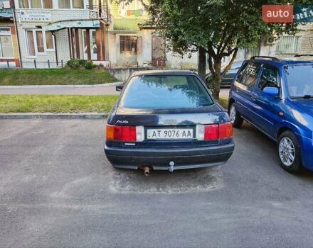 Синий Ауди 80, объемом двигателя 1.8 л и пробегом 391 тыс. км за 900 $, фото 7 на Automoto.ua