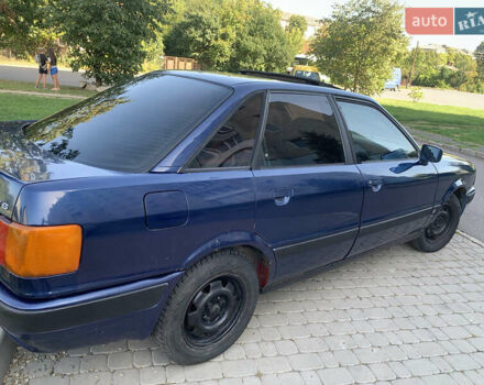 Синий Ауди 80, объемом двигателя 1.8 л и пробегом 227 тыс. км за 1200 $, фото 7 на Automoto.ua