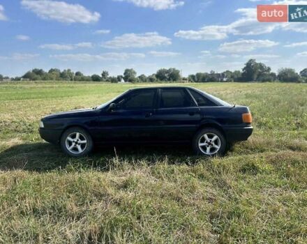Синий Ауди 80, объемом двигателя 1.8 л и пробегом 250 тыс. км за 1550 $, фото 21 на Automoto.ua