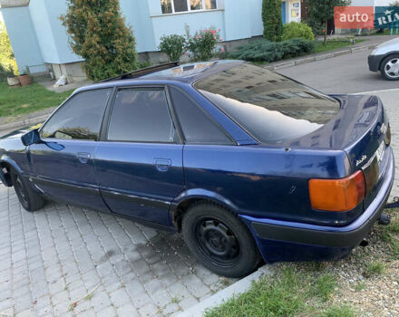 Синий Ауди 80, объемом двигателя 1.8 л и пробегом 227 тыс. км за 1200 $, фото 12 на Automoto.ua