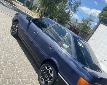 Синий Ауди 80, объемом двигателя 1.8 л и пробегом 527 тыс. км за 2300 $, фото 8 на Automoto.ua