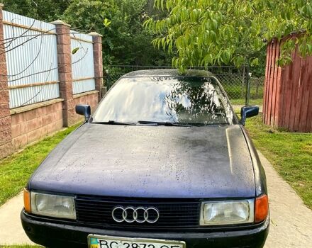 Синій Ауді 80, об'ємом двигуна 1.8 л та пробігом 400 тис. км за 1100 $, фото 3 на Automoto.ua