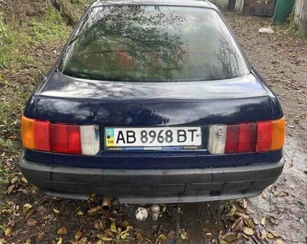 Синий Ауди 80, объемом двигателя 1.8 л и пробегом 250 тыс. км за 1550 $, фото 9 на Automoto.ua
