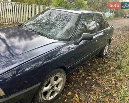 Синий Ауди 80, объемом двигателя 1.8 л и пробегом 250 тыс. км за 1550 $, фото 3 на Automoto.ua