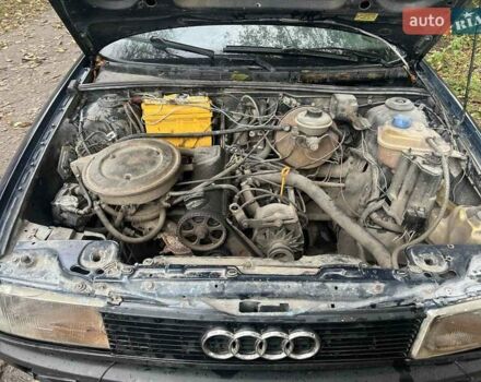Синий Ауди 80, объемом двигателя 1.8 л и пробегом 250 тыс. км за 1550 $, фото 11 на Automoto.ua