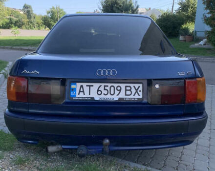 Синий Ауди 80, объемом двигателя 1.8 л и пробегом 227 тыс. км за 1200 $, фото 13 на Automoto.ua