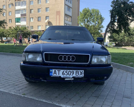 Синий Ауди 80, объемом двигателя 1.8 л и пробегом 227 тыс. км за 1200 $, фото 2 на Automoto.ua