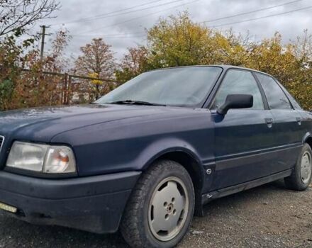 Синій Ауді 80, об'ємом двигуна 1.8 л та пробігом 313 тис. км за 2000 $, фото 2 на Automoto.ua