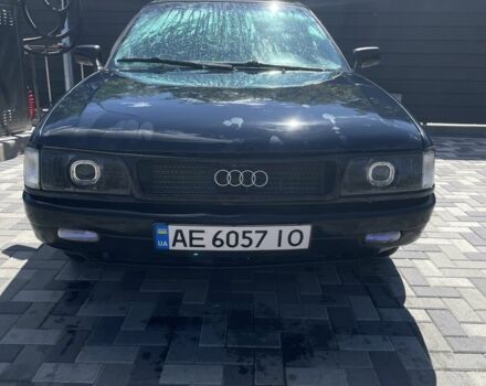 Синий Ауди 80, объемом двигателя 2 л и пробегом 340 тыс. км за 1600 $, фото 5 на Automoto.ua