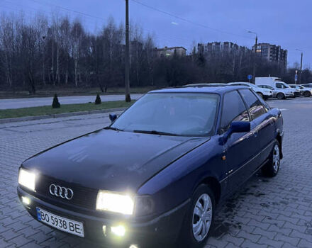 Синий Ауди 80, объемом двигателя 1.78 л и пробегом 256 тыс. км за 1250 $, фото 23 на Automoto.ua