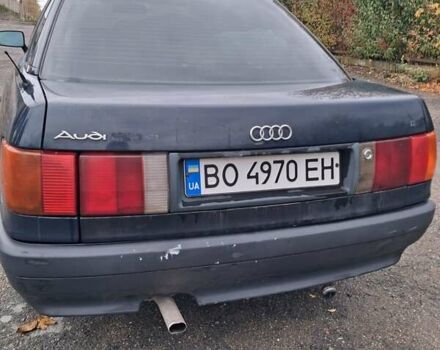Синій Ауді 80, об'ємом двигуна 1.8 л та пробігом 313 тис. км за 2000 $, фото 8 на Automoto.ua