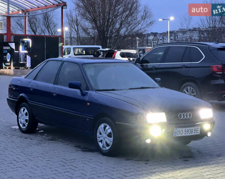 Синий Ауди 80, объемом двигателя 1.78 л и пробегом 256 тыс. км за 1250 $, фото 29 на Automoto.ua
