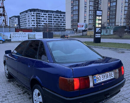 Синий Ауди 80, объемом двигателя 1.78 л и пробегом 256 тыс. км за 1250 $, фото 21 на Automoto.ua