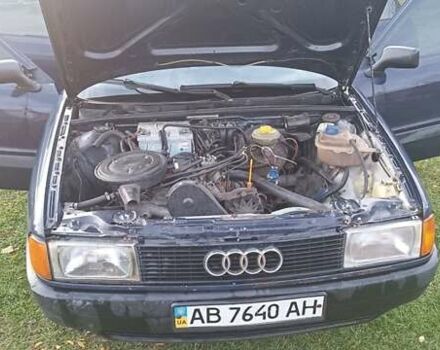 Синий Ауди 80, объемом двигателя 1.8 л и пробегом 326 тыс. км за 1500 $, фото 7 на Automoto.ua