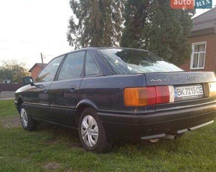 Синий Ауди 80, объемом двигателя 1.8 л и пробегом 476 тыс. км за 1550 $, фото 14 на Automoto.ua