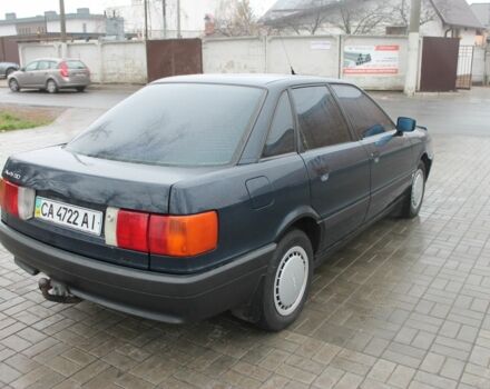 Синий Ауди 80, объемом двигателя 1.8 л и пробегом 200 тыс. км за 1900 $, фото 5 на Automoto.ua