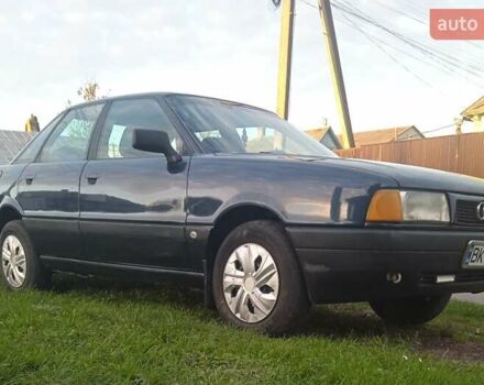 Синий Ауди 80, объемом двигателя 1.8 л и пробегом 476 тыс. км за 1550 $, фото 16 на Automoto.ua