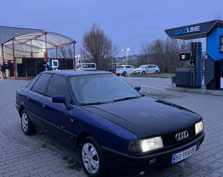 Синий Ауди 80, объемом двигателя 1.78 л и пробегом 256 тыс. км за 1250 $, фото 31 на Automoto.ua