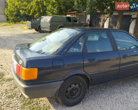 Синий Ауди 80, объемом двигателя 1.6 л и пробегом 258 тыс. км за 1600 $, фото 9 на Automoto.ua