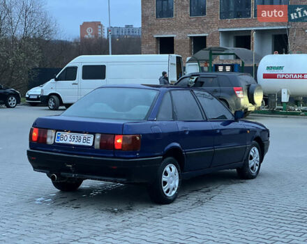 Синий Ауди 80, объемом двигателя 1.78 л и пробегом 256 тыс. км за 1250 $, фото 14 на Automoto.ua
