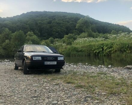 Синий Ауди 80, объемом двигателя 1.8 л и пробегом 370 тыс. км за 2200 $, фото 7 на Automoto.ua