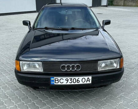 Синий Ауди 80, объемом двигателя 1.78 л и пробегом 300 тыс. км за 2600 $, фото 1 на Automoto.ua