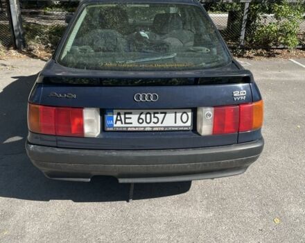Синій Ауді 80, об'ємом двигуна 2 л та пробігом 300 тис. км за 1400 $, фото 2 на Automoto.ua