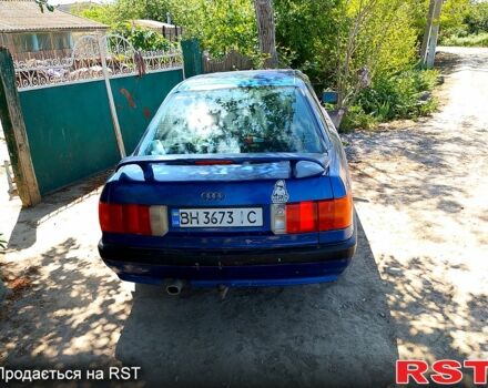 Синий Ауди 80, объемом двигателя 1.8 л и пробегом 0 тыс. км за 1300 $, фото 4 на Automoto.ua