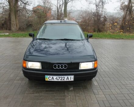 Синий Ауди 80, объемом двигателя 1.8 л и пробегом 200 тыс. км за 1900 $, фото 9 на Automoto.ua