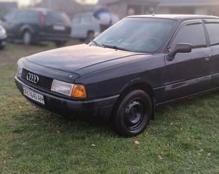 Синий Ауди 80, объемом двигателя 1.8 л и пробегом 326 тыс. км за 1500 $, фото 6 на Automoto.ua