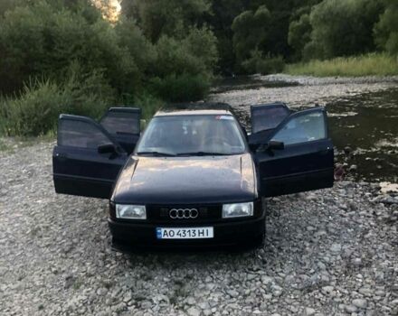 Синий Ауди 80, объемом двигателя 1.8 л и пробегом 370 тыс. км за 2200 $, фото 5 на Automoto.ua