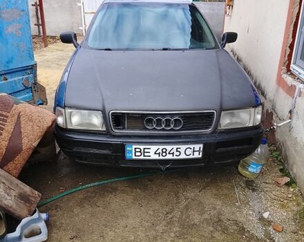 Синий Ауди 80, объемом двигателя 1.8 л и пробегом 777 тыс. км за 3000 $, фото 1 на Automoto.ua