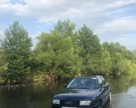 Синий Ауди 80, объемом двигателя 1.8 л и пробегом 370 тыс. км за 2200 $, фото 8 на Automoto.ua